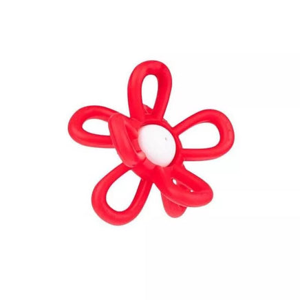 Kramtukas silikoninis GiliGums FLOWER Red